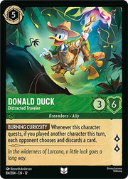 Donald Duck - Distracted Traveler 84/204 · Normal (Wilds Unknown)