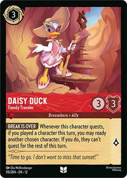 Daisy Duck - Trendy Traveler 115/204 · Normal (Wilds Unknown)