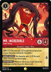 Mr. Incredible - Super Strong 127/204 · Cold Foil (Wilds Unknown)