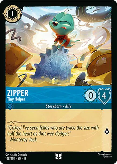 Zipper - Tiny Helper 148/204 · Normal (Wilds Unknown)
