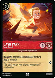 Dash Parr - Super Speedy 118/204 · Cold Foil (Wilds Unknown)