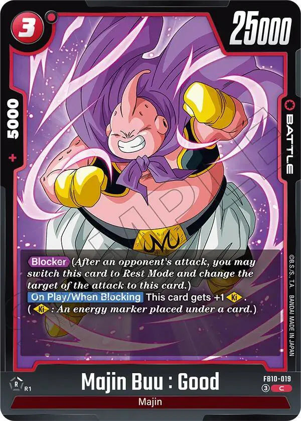 Majin Buu : Good FB10-019 (Cross Force)