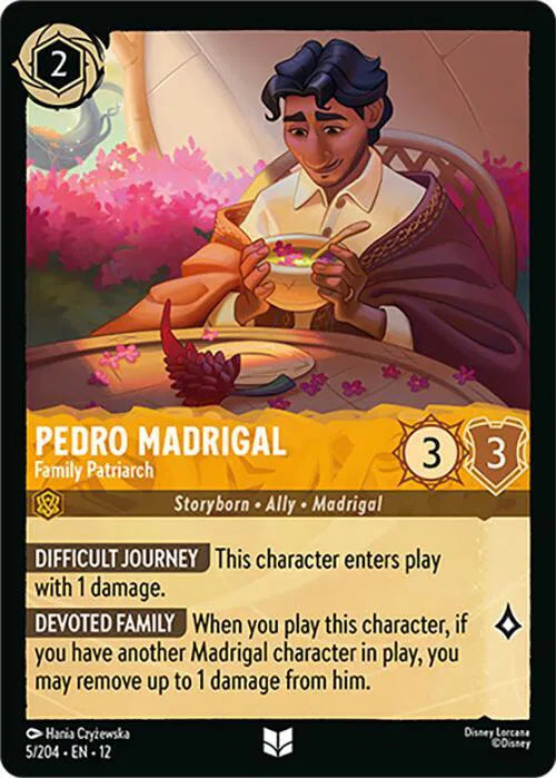 Pedro Madrigal - Family Patriarch 5/204 · Normal (Wilds Unknown)