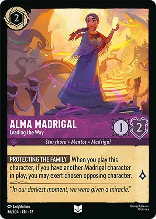 Alma Madrigal - Leading the Way 36/204 · Normal (Wilds Unknown)