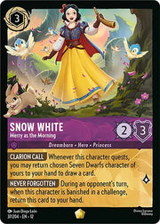 Snow White - Merry as the Morning 37/204 · Normal (Wilds Unknown)