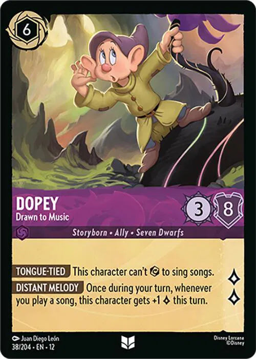 Dopey - Drawn to Music 38/204 (Wilds Unknown)