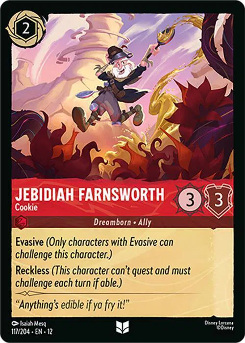Jebidiah Farnsworth - Cookie 117/204 · Normal (Wilds Unknown)
