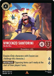 Vincenzo Santorini - On the Run 124/204 · Normal (Wilds Unknown)