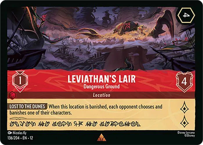 Leviathan's Lair - Dangerous Ground 136/204 · Normal (Wilds Unknown)