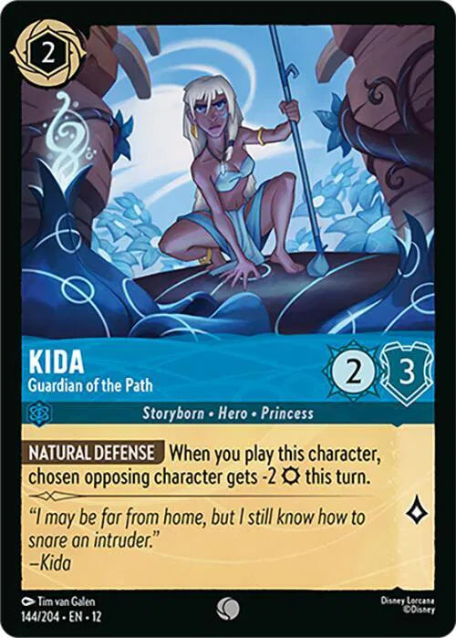 Kida - Guardian of the Path 144/204 · Normal (Wilds Unknown)