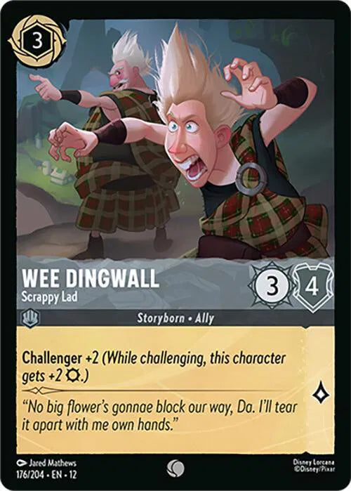 Wee Dingwall - Scrappy Lad 176/204 · Normal (Wilds Unknown)
