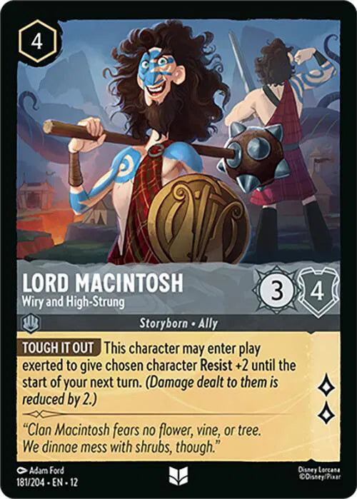 Lord Macintosh - Wiry and High-Strung 181/204 · Normal (Wilds Unknown)