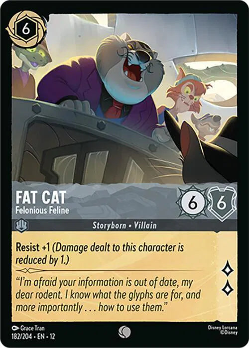 Fat Cat - Felonious Feline 182/204 · Normal (Wilds Unknown)