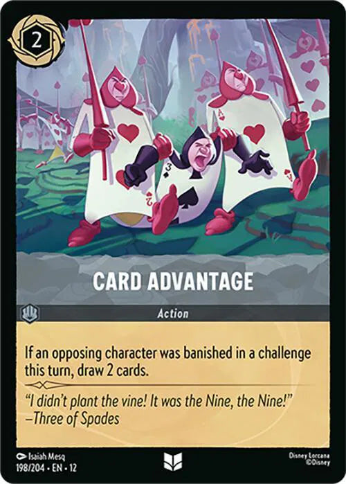 Card Advantage 198/204 · Normal (Wilds Unknown)