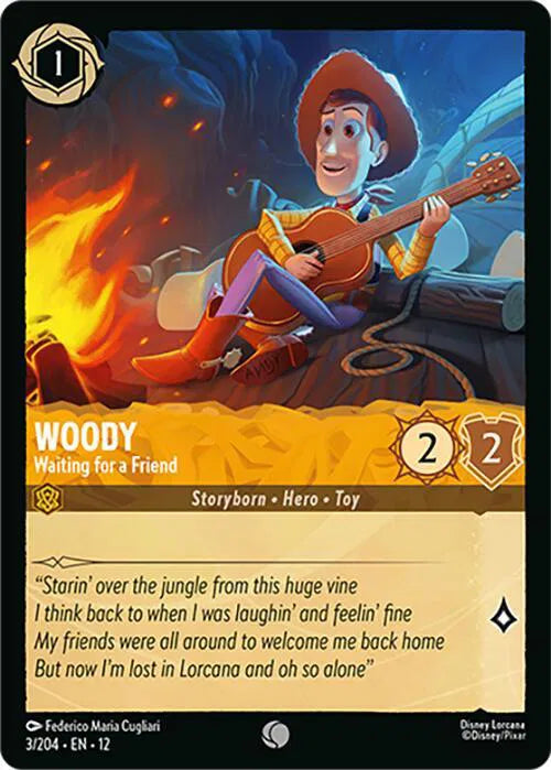 Woody - Waiting for a Friend 3/204 · Normal (Wilds Unknown)