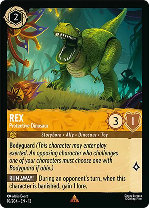 Rex - Protective Dinosaur 10/204 · Normal (Wilds Unknown)