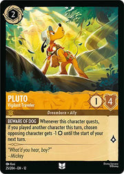 Pluto - Vigilant Traveler 25/204 · Cold Foil (Wilds Unknown)