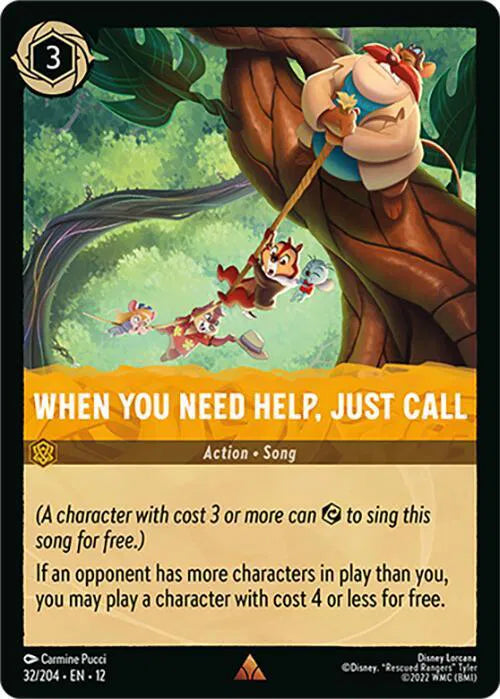 When You Need Help, Just Call 32/204 · Normal (Wilds Unknown)