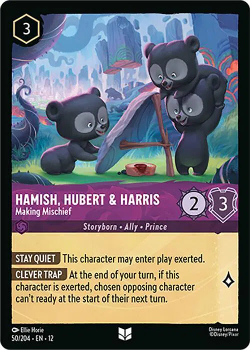 Hamish, Hubert & Harris - Making Mischief 50/204 · Normal (Wilds Unknown)