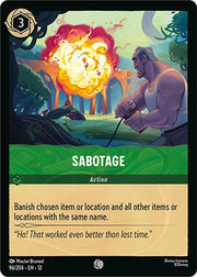 Sabotage 96/204 · Normal (Wilds Unknown)