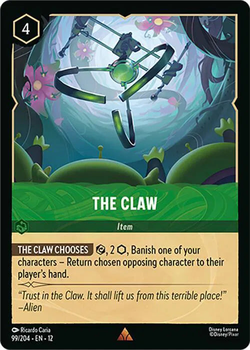 The Claw 99/204 · Cold Foil (Wilds Unknown)