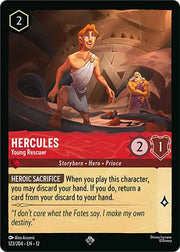 Hercules - Young Rescuer 123/204 · Normal (Wilds Unknown)