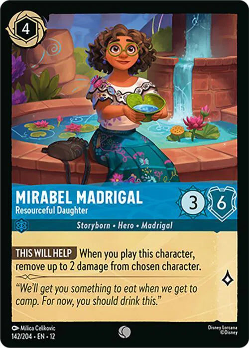 Mirabel Madrigal - Resourceful Daughter 142/204 · Normal (Wilds Unknown)