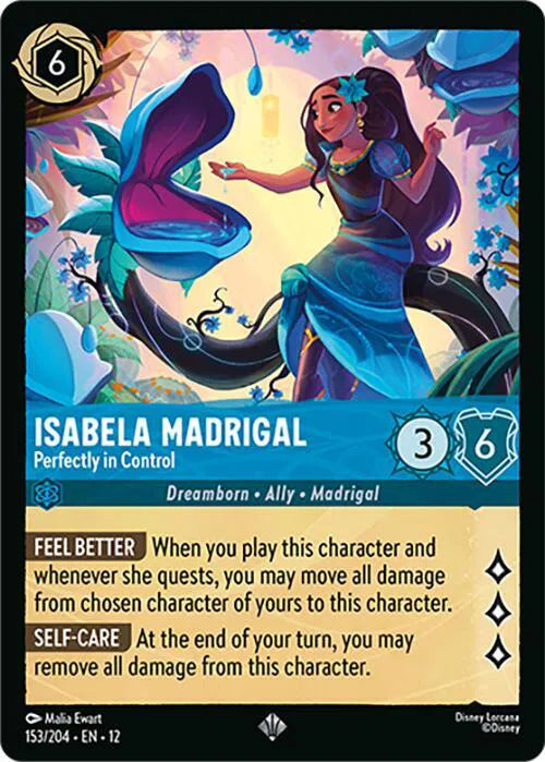Isabela Madrigal - Perfectly in Control 153/204 · Normal (Wilds Unknown)