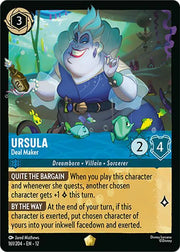 Ursula - Deal Maker 161/204 · Normal (Wilds Unknown)