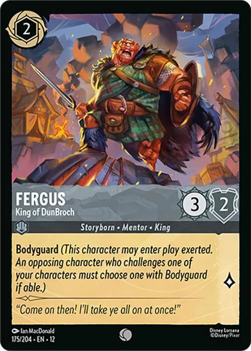 Fergus - King of DunBroch 175/204 · Normal (Wilds Unknown)
