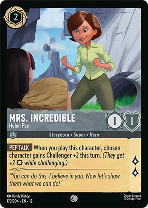 Mrs. Incredible - Helen Parr 179/204 · Cold Foil (Wilds Unknown)