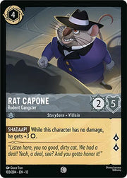 Rat Capone - Rodent Gangster 183/204 · Normal (Wilds Unknown)