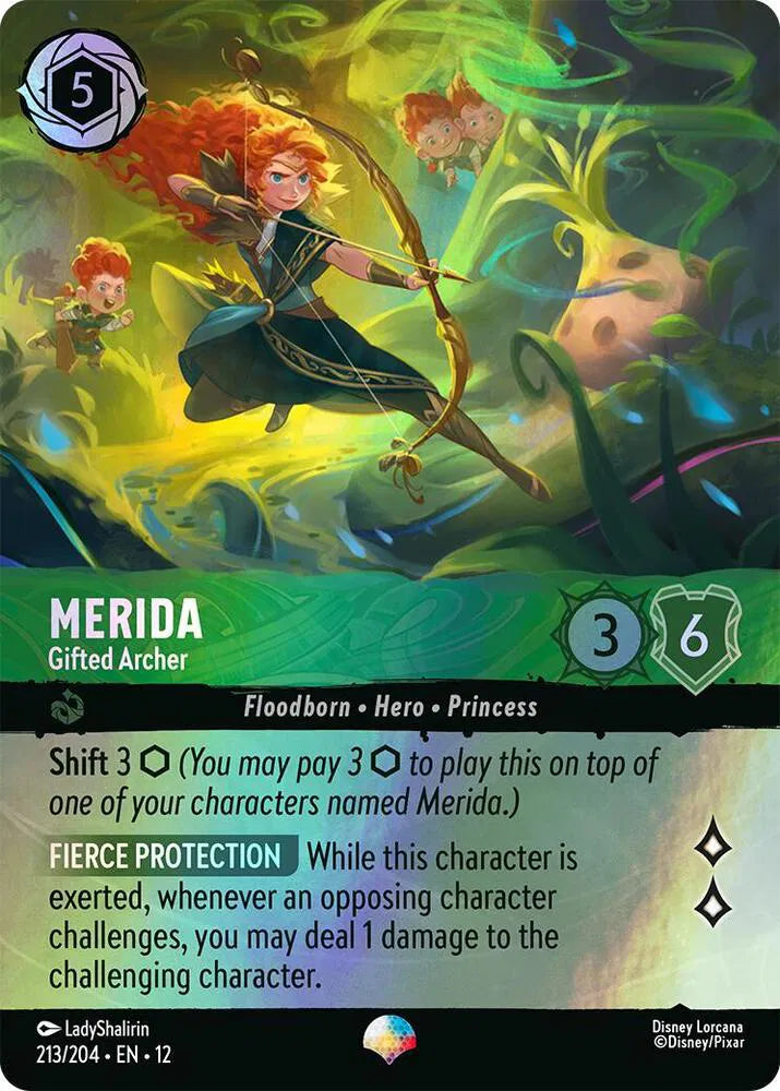 Merida – Gifted Archer #213/204 (Epic Foil)