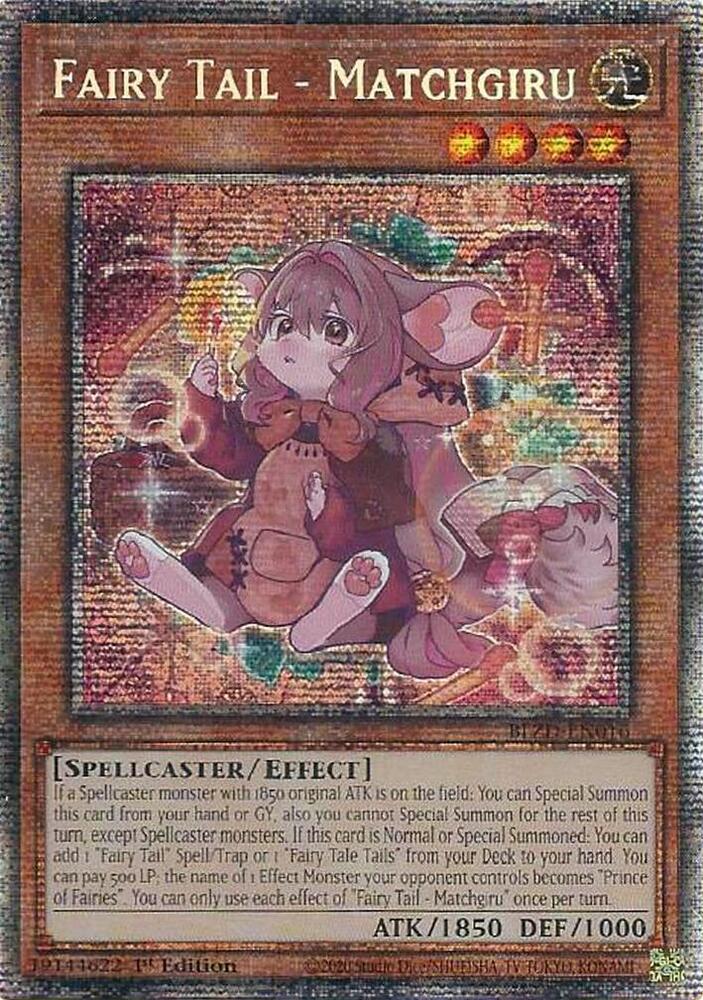 Fairy Tail - Matchgiru (Starlight Rare) BLZD-EN016 (Blazing Dominion)