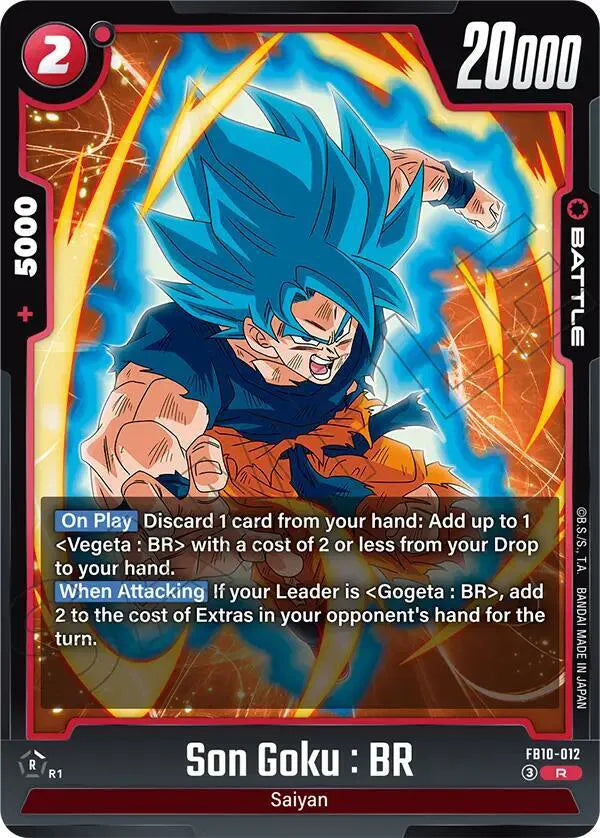 Son Goku : BR FB10-012 (Cross Force)