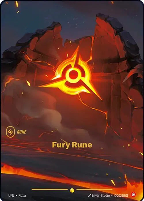 Fury Rune (Alternate Art) R01a (Unleashed)