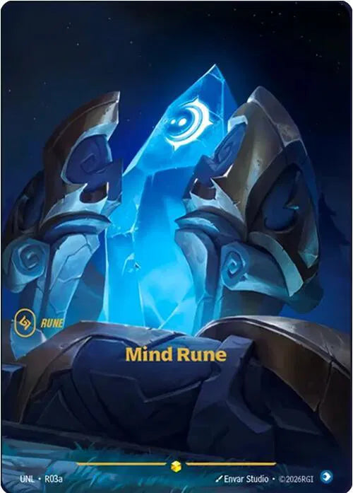 Mind Rune (Alternate Art) R03a (Unleashed)
