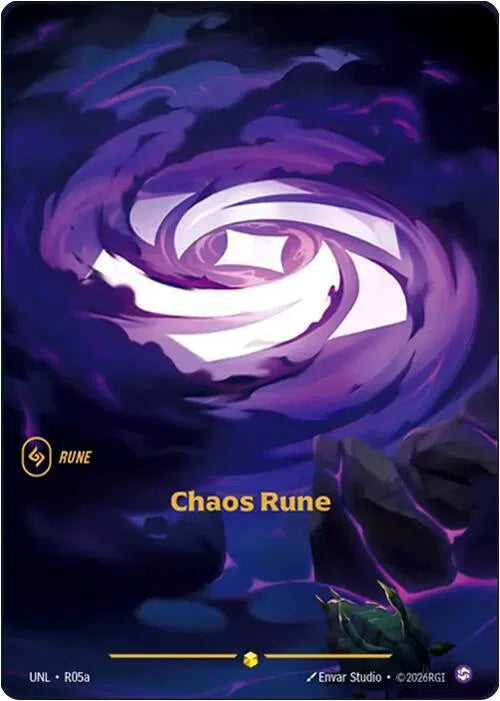 Chaos Rune (Alternate Art) R05a (Unleashed)