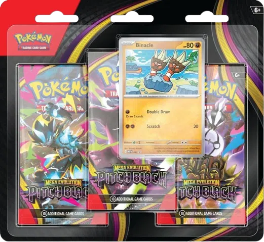 Pitch Black 3 Pack Blister [Binacle] · Blister Pack