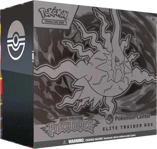 Pitch Black Pokemon Center Elite Trainer Box (Exclusive)