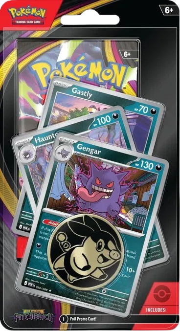Pitch Black Premium Checklane Blister [Gengar Line] - ME05: Pitch Black (PBL)
