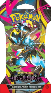 Pitch Black Sleeved Booster Pack