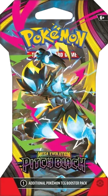 Pitch Black Sleeved Booster Pack