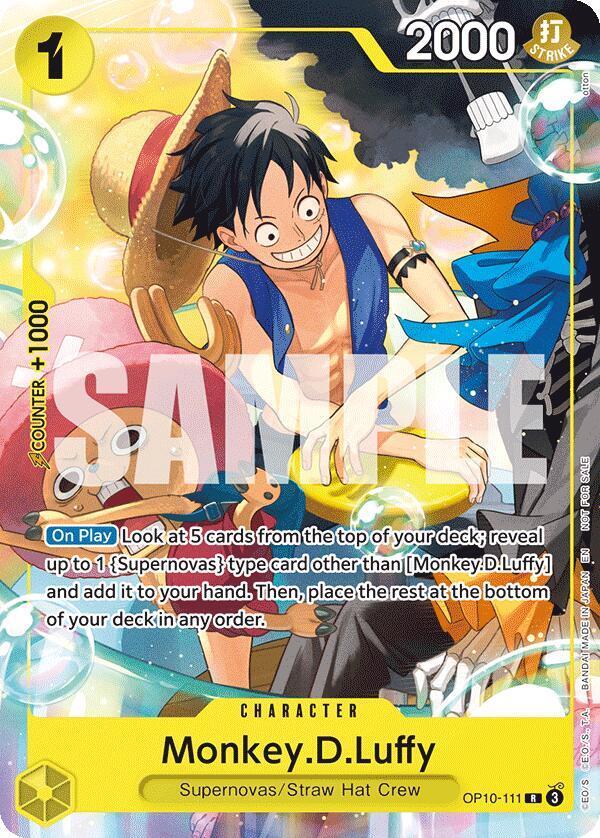 Monkey.D.Luffy (Welcome Pack 2026 Vol.1) OP10-111 · Normal (One Piece Promotion Cards)
