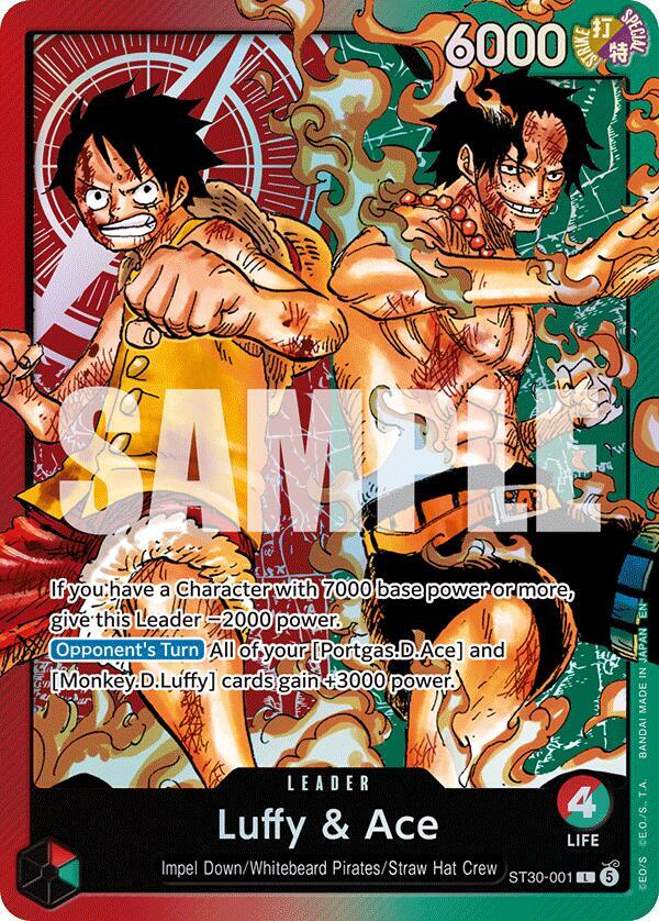 Luffy & Ace ST30-001 (Starter Deck EX: Luffy & Ace)