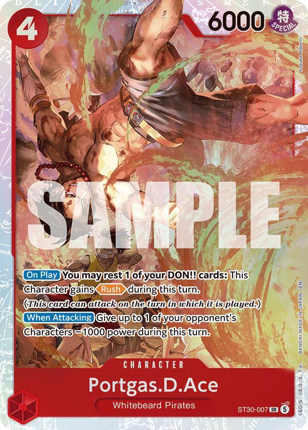 Portgas.D.Ace ST30-007 (Starter Deck EX: Luffy & Ace)