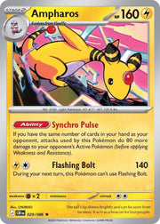 Ampharos 029/086 · Reverse Holofoil (Chaos Rising)