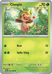 Chespin 005/086 (Chaos Rising)