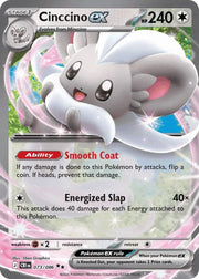 Cinccino ex 073/086 (Chaos Rising)