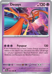 Deoxys - 032/086 (Reverse Holo) - Chaos Rising (CRI) ME04